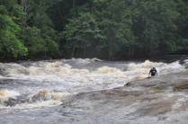 As corredeiras do Urubuí, em Presidente Figueiredo - AM